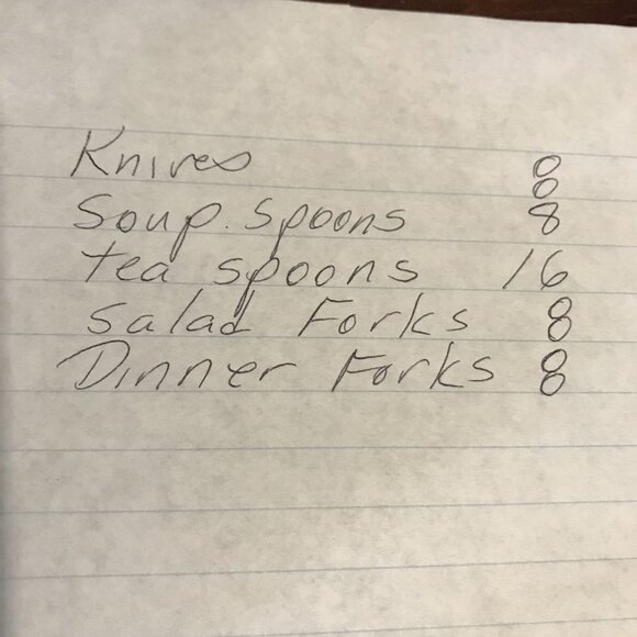 VTG Service for 8 Silver Plate Flatware Rogers Bros 48 Pieces In Original Box - Picture 4 of 13